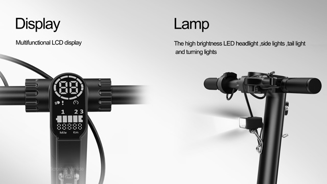 display and lamp for G3