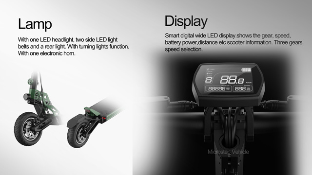 lamp and display for S9