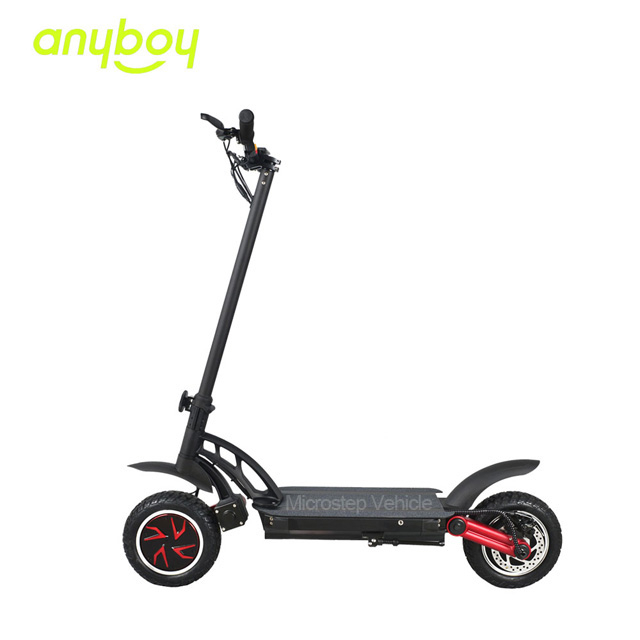 Charging Dual Drive Electric Scooter For Display