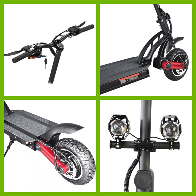 Charging Dual Drive Electric Scooter For Adults