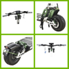 Remote Control Dual Drive Electric Scooter For Display