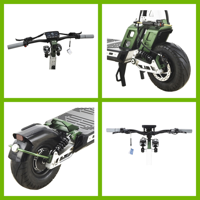 40 mph High Speed e scooter With Long Range