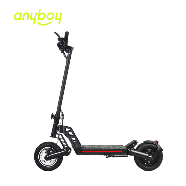 Foldable Single Drive Electric Scooter With Battery