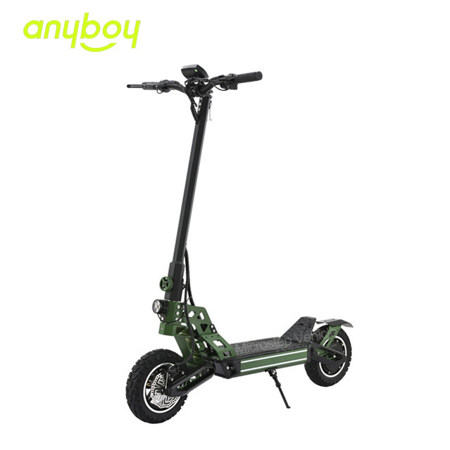 Foldable Matte Electric Kick Scooter For Heavy Adults