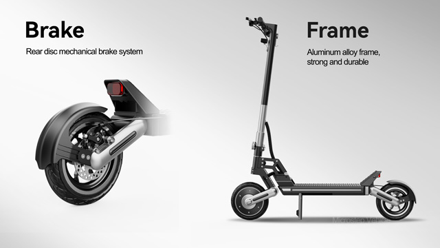 Custom Color Electric Kick Scooter