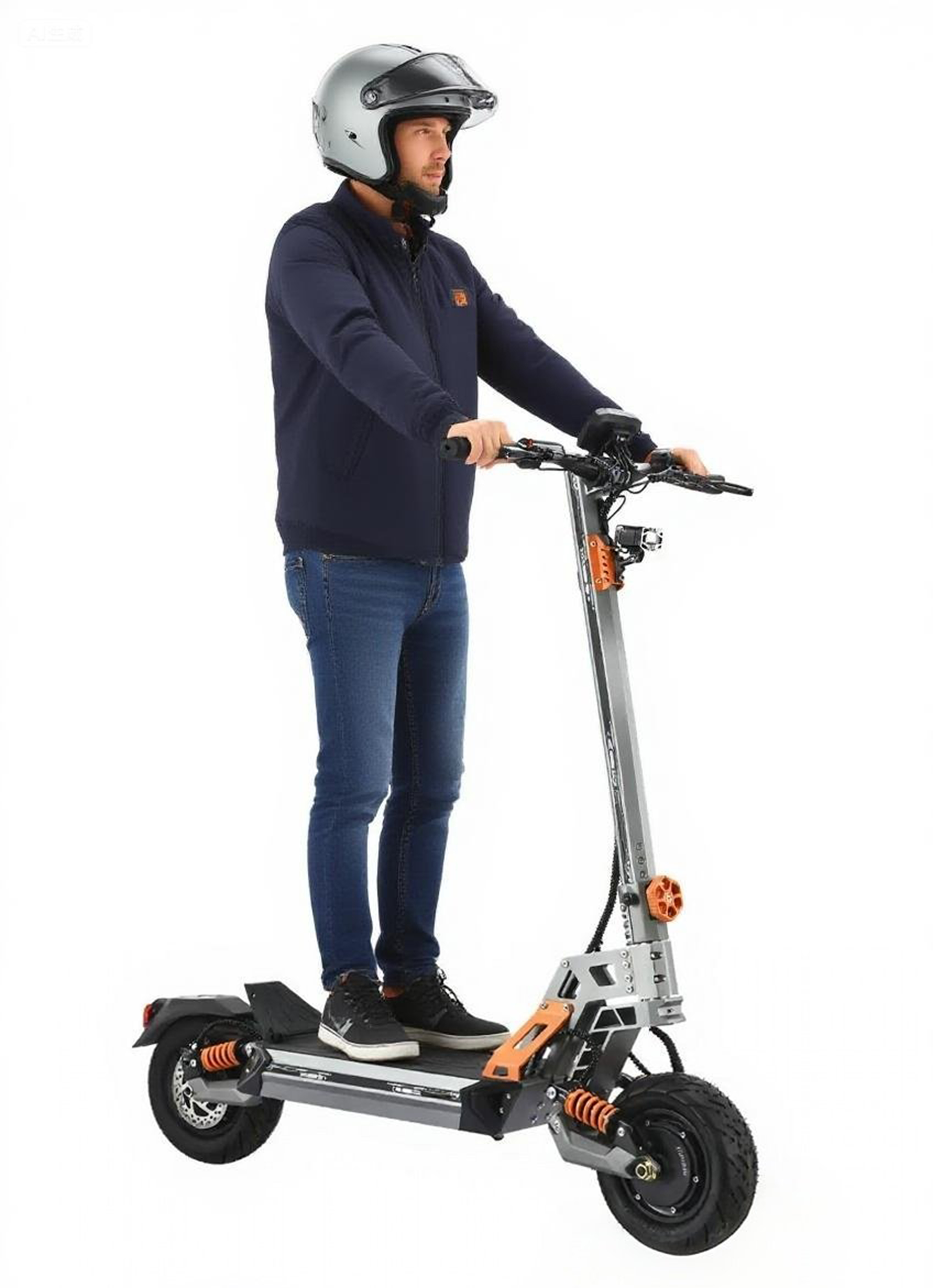 Electric scooter the best suspension